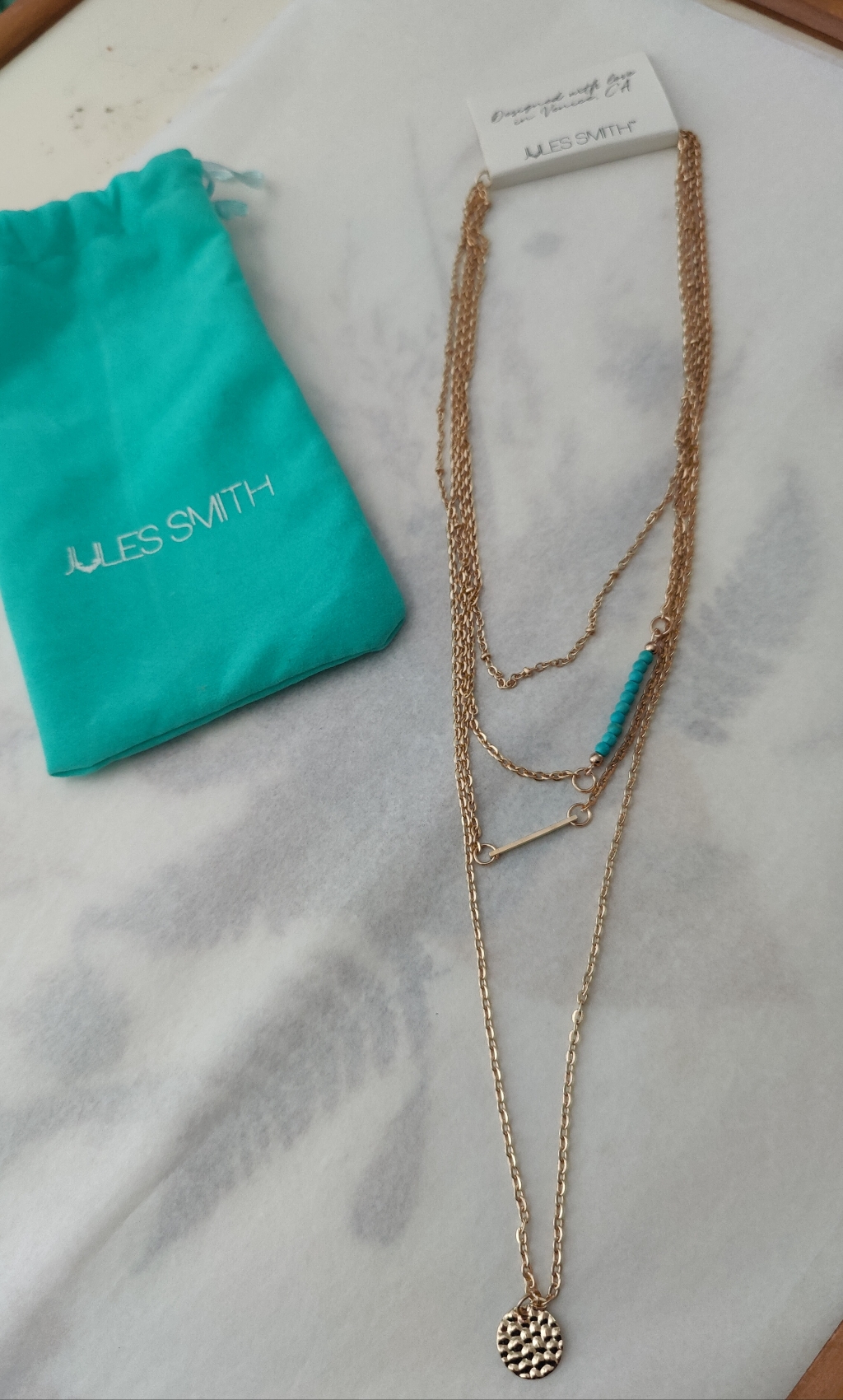 Nwt Jules Smith Necklace